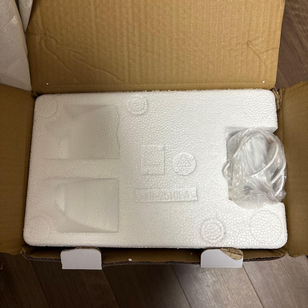 一度使用　充電式DCコンパクトファン 25cm ホワイト最近購入ニトリ　扇風機