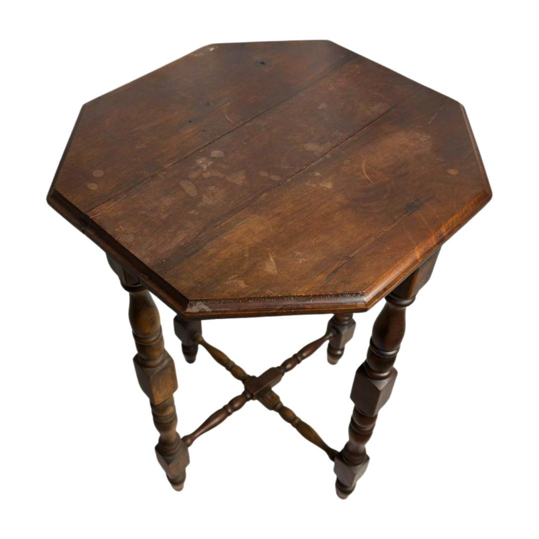 アンティーク イギリス アンティーク 家具 サイドテーブル 折り畳み