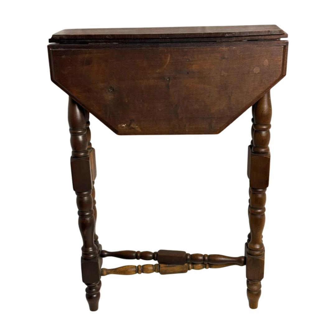 アンティーク イギリス アンティーク 家具 サイドテーブル 折り畳み