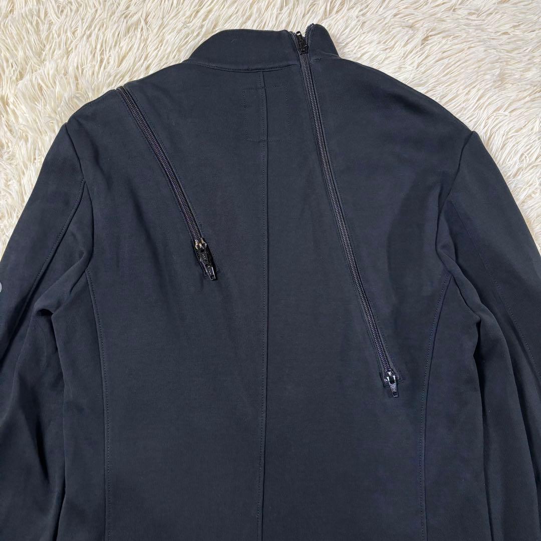 Y-3 個性派 ジャケット 斜めジップ デザインワッペン (175/88A)