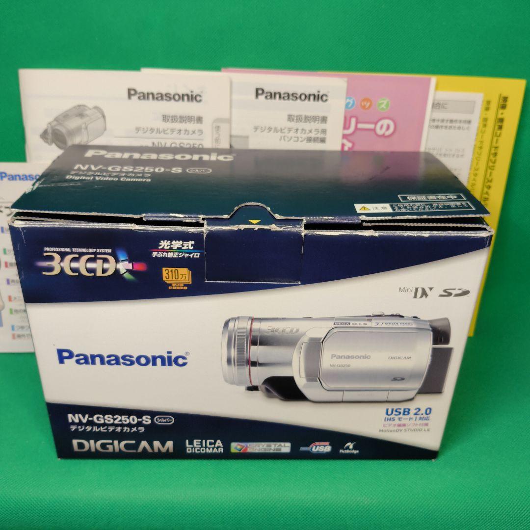 【外観•動作良好】Panasonic パナソニック NV-GS250-S