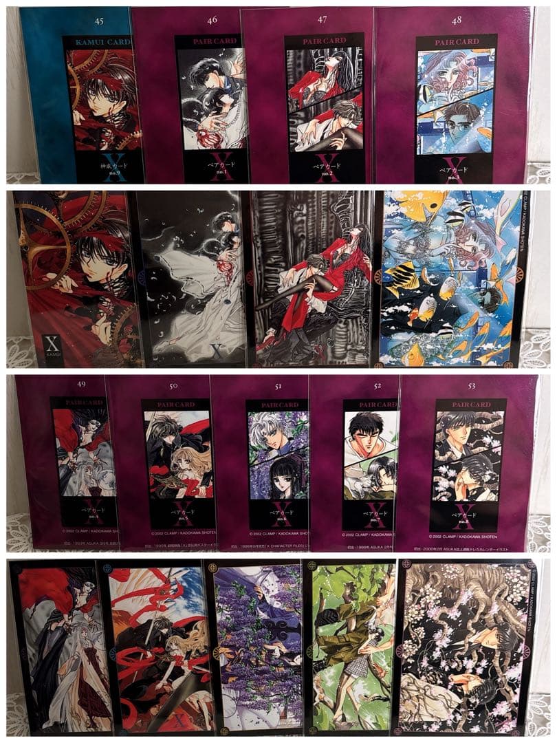 CLAMP X トレーディング　カード ノーマル　59枚セット