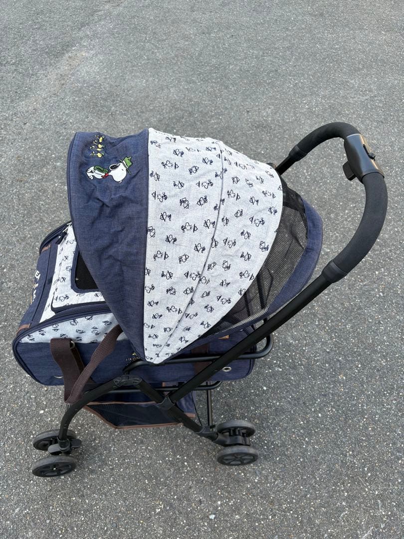 ペットパラダイス　3WAYペットカート　スヌーピー柄