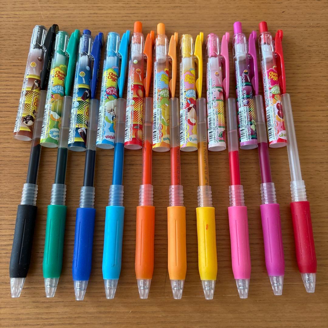 ZEBRA SARASA チュッパチャプス　0.5 ボールペンセット 10色
