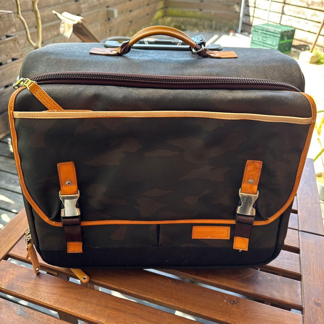 master-piece カモフラージュ柄キャリーケース マスターピース