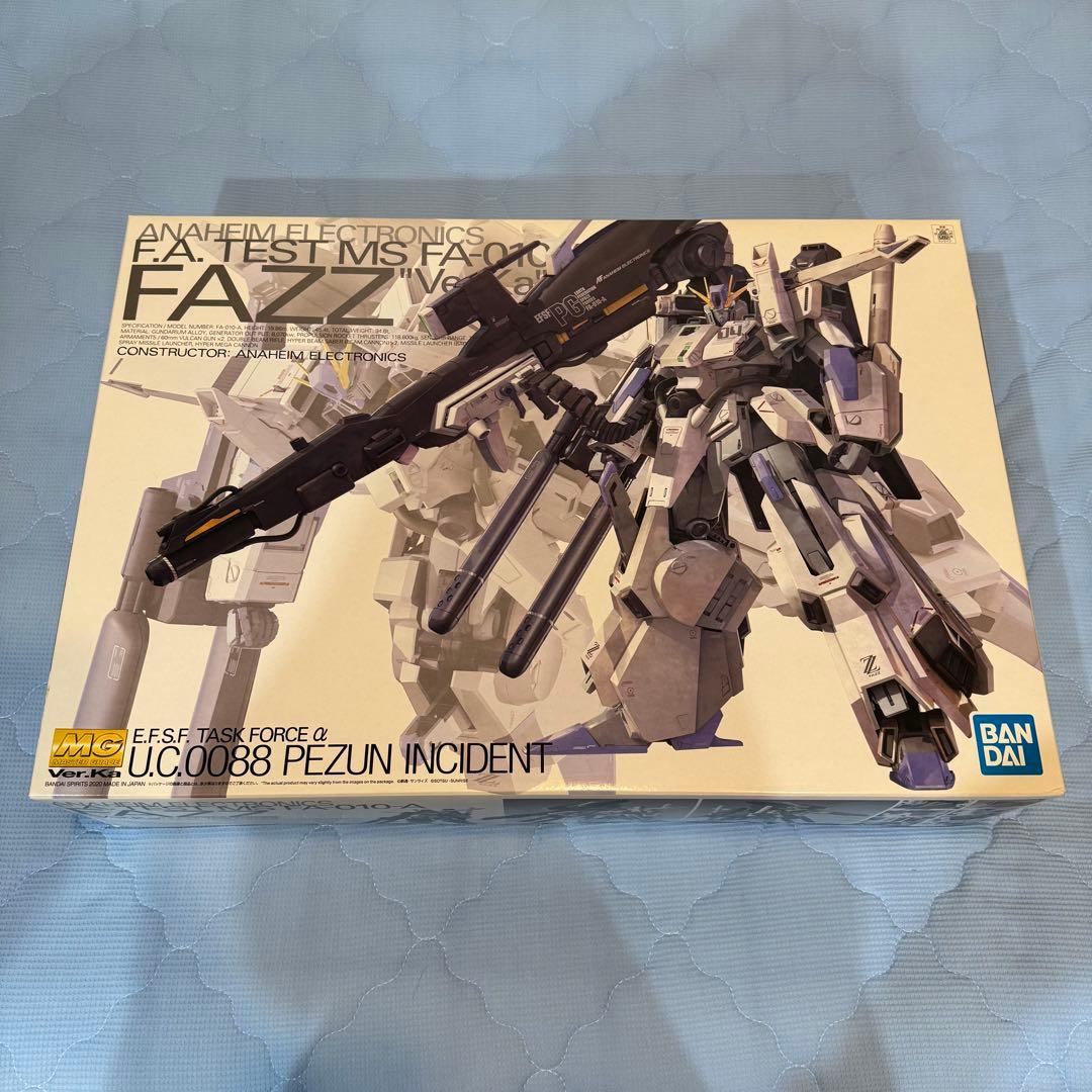 【シン】【素組み】MG 1/100 Ex-Sガンダム/Sガンダム FAZZ