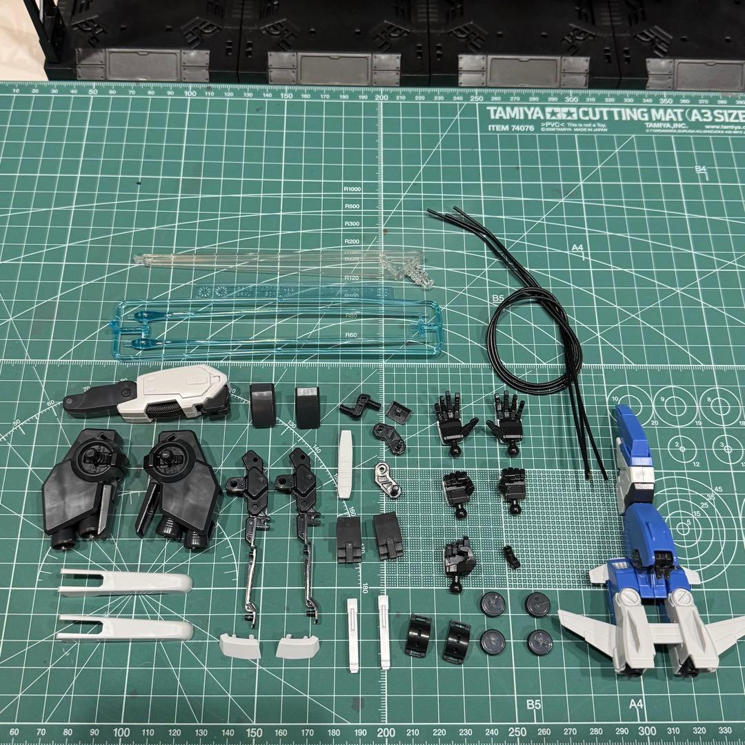 【シン】【素組み】MG 1/100 Ex-Sガンダム/Sガンダム FAZZ