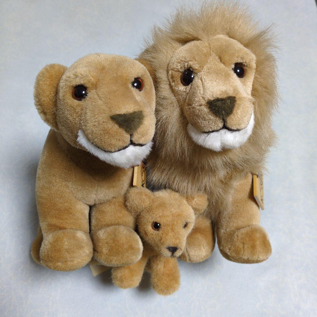 KOSEN ライオン ぬいぐるみ 3体セット