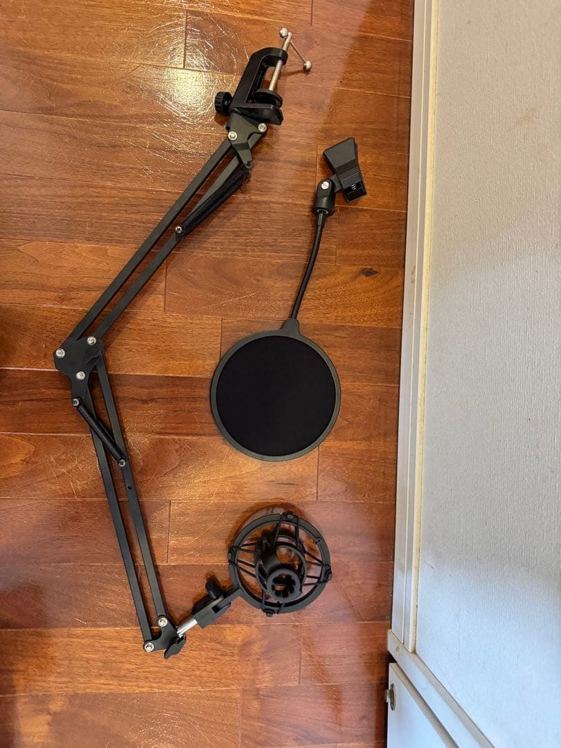 オーディオテクニカ AT4040 コンデンサーマイク スタンド、カバー付き