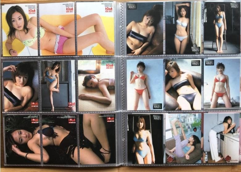 杏さゆりBOMB ボム 2004 ANZU 他…90種類セット…クリアファイル付