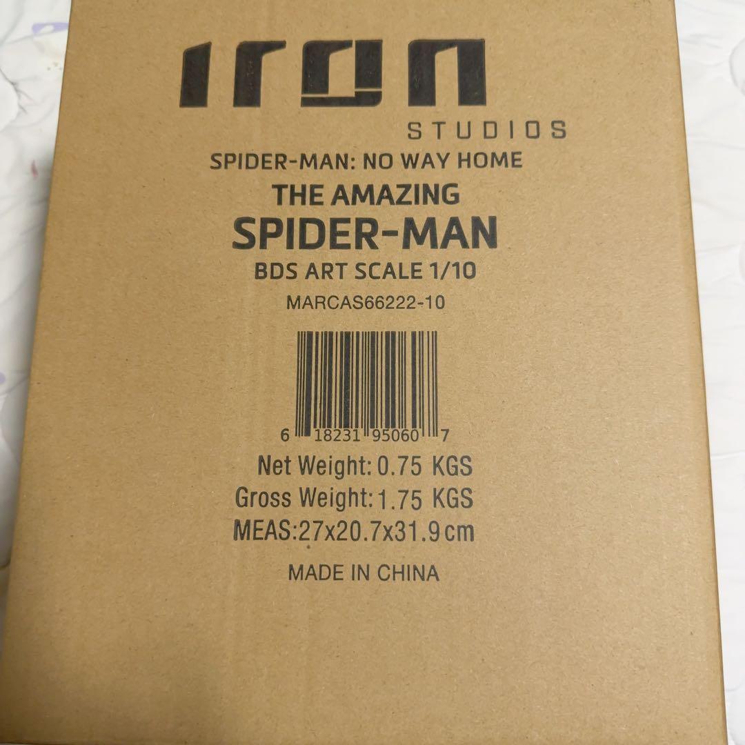 週末限定価格【アイアンスタジオ】スパイダーマン【iron studios】