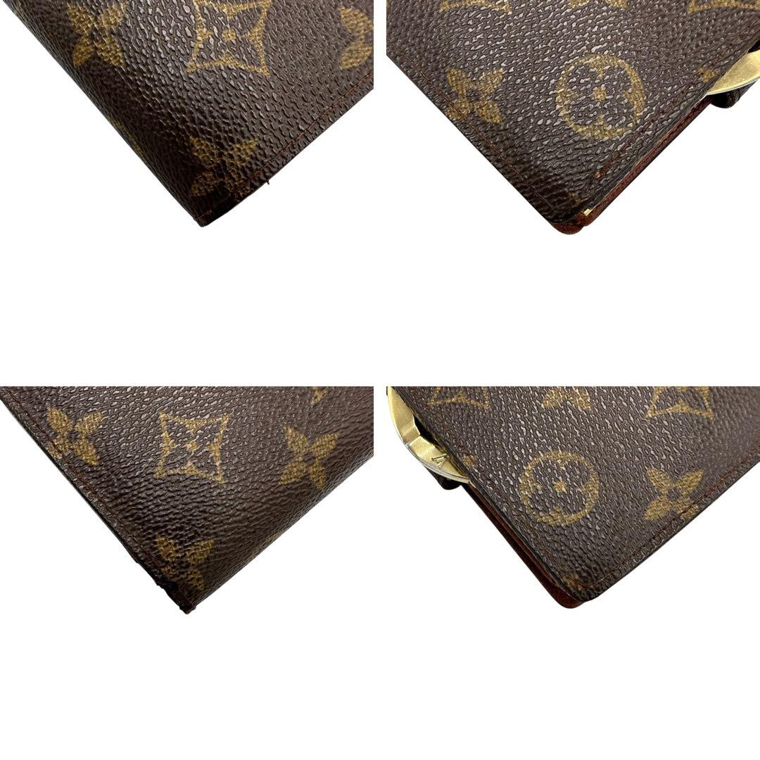 【美品】ルイヴィトン モノグラム ポルトフォイユ ヴィエノワ がま口財布