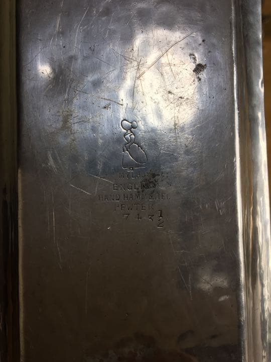 洋銀製　調味料入れ