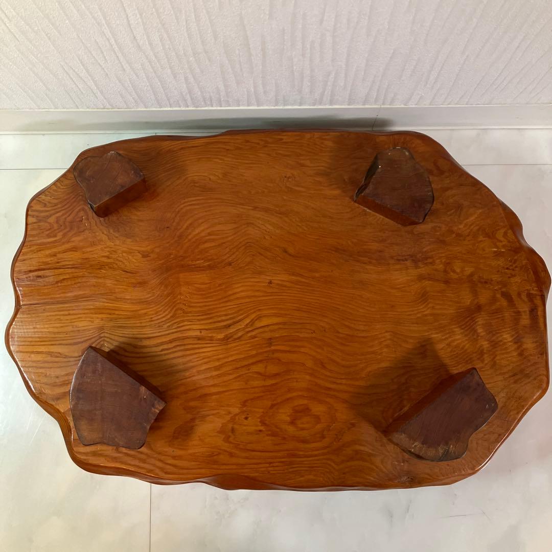 屋久杉　脚付　飾り台　世界遺産　屋久杉工芸品　 花台　屋久杉　希少材