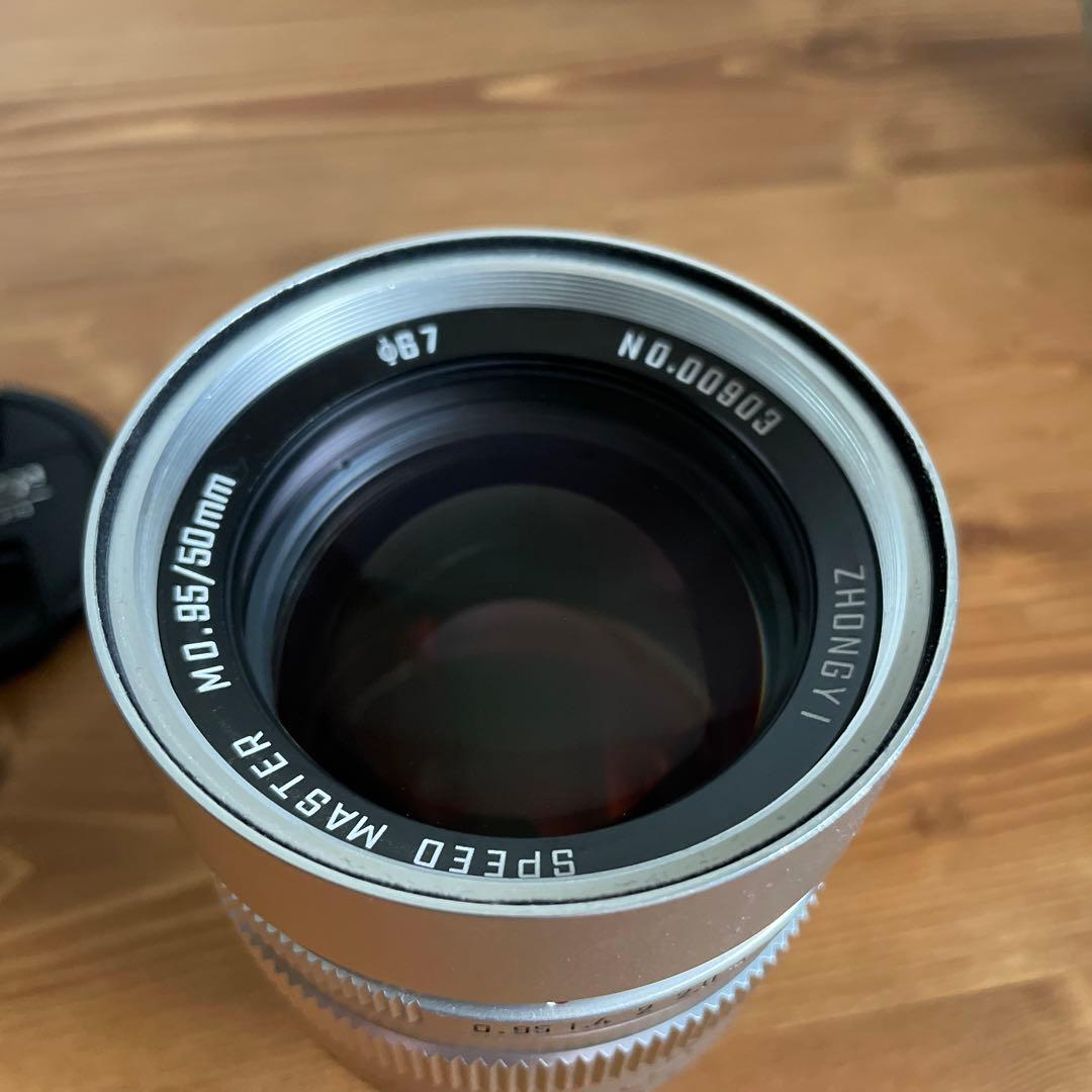 中一光学 SPEEDMASTER 50mm F0.95 (ライカM用) シルバー