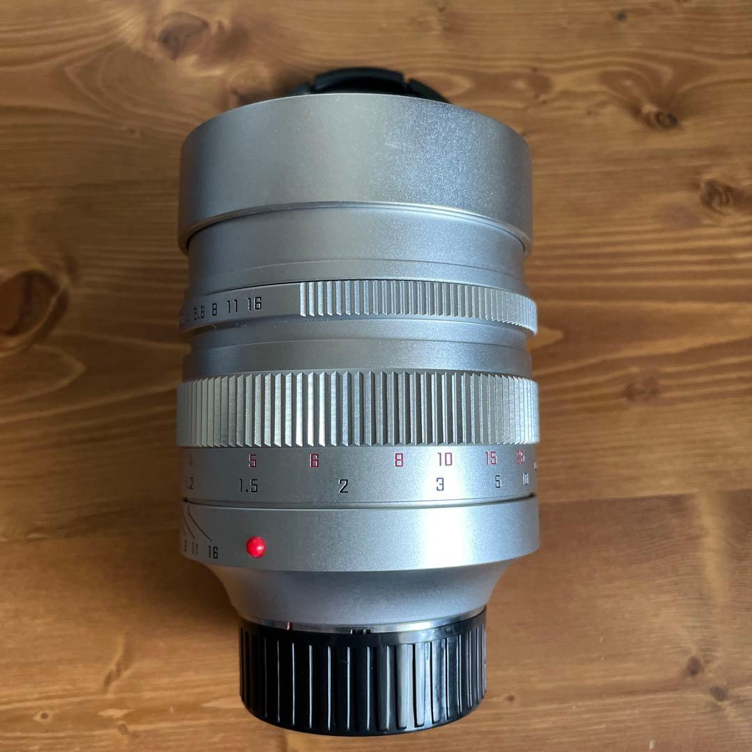 中一光学 SPEEDMASTER 50mm F0.95 (ライカM用) シルバー