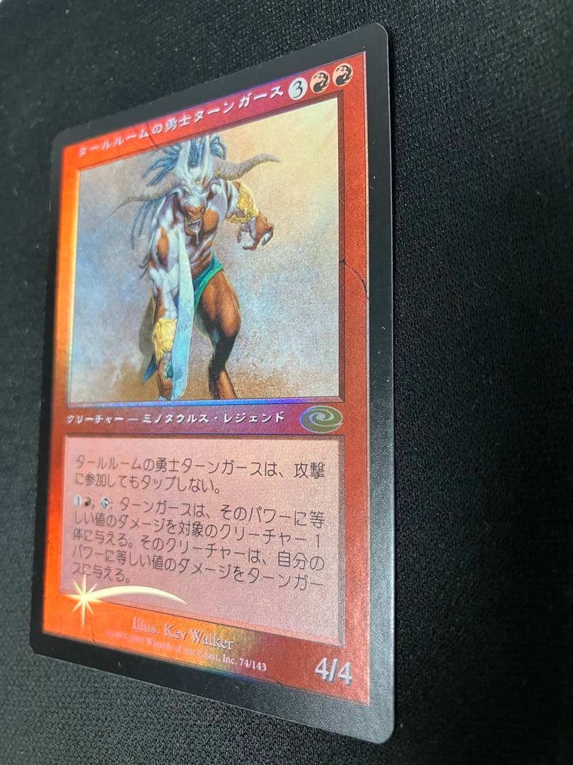 美品 タールルームの勇士、ターンガース　絵違い foil プレーンシフト PLS