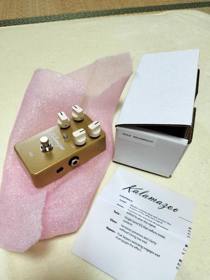 Lovepedal Kalamazoo GOLD　未使用　値下げ不可