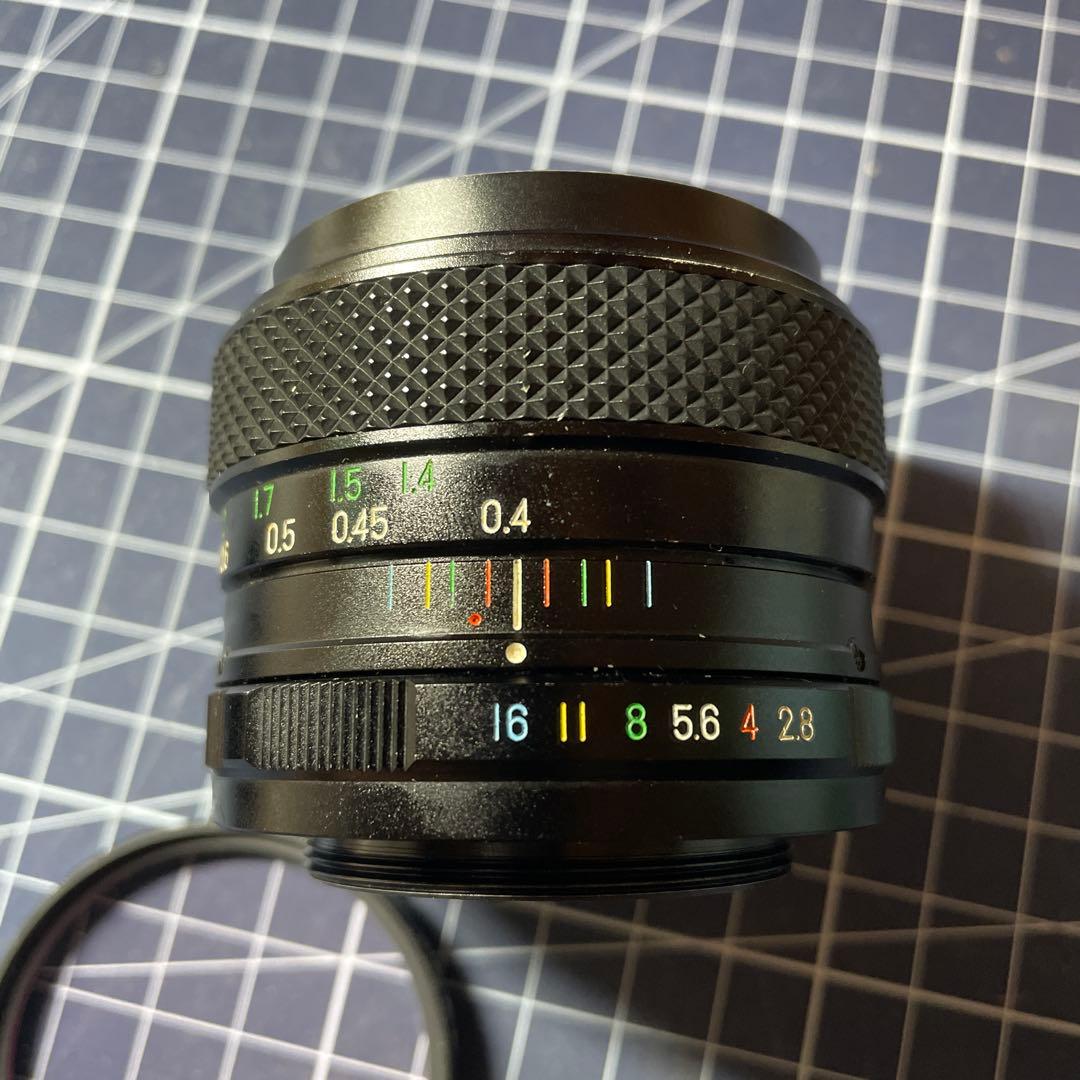 FUJINON EBC 35mm 1:2.8 M42 マウントレンズ+テレコン