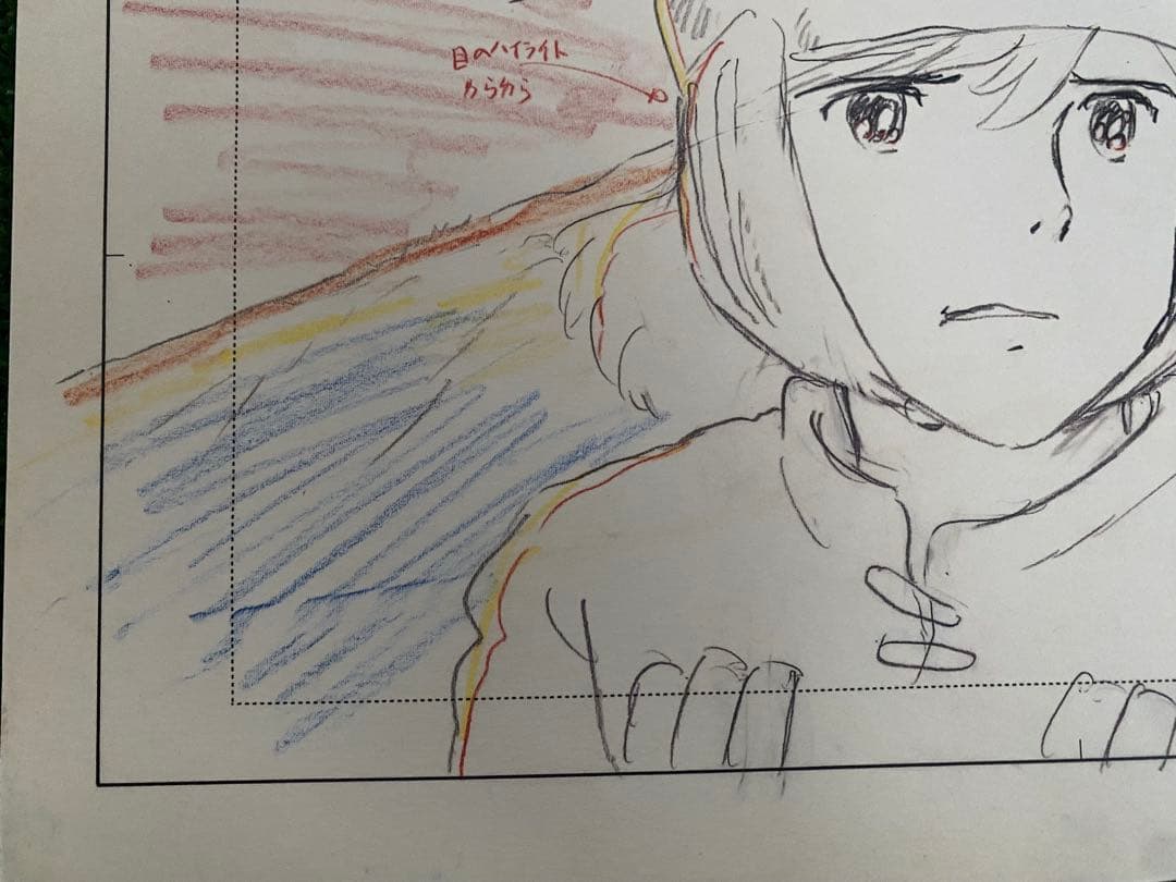 【激レア】風の谷のナウシカ　レイアウト展　実寸レプリカ　宮崎駿　ジブリ