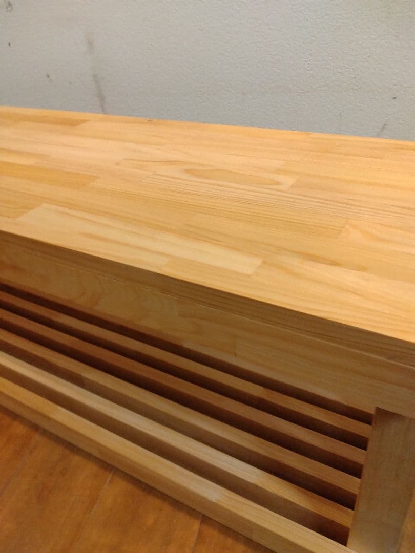 木製　ハンドメイド　オーダー　ロの字　水槽台　アクアラック　棚　シェルフテレビ台