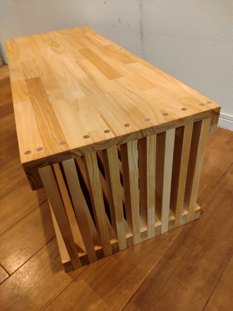 木製　ハンドメイド　オーダー　ロの字　水槽台　アクアラック　棚　シェルフテレビ台