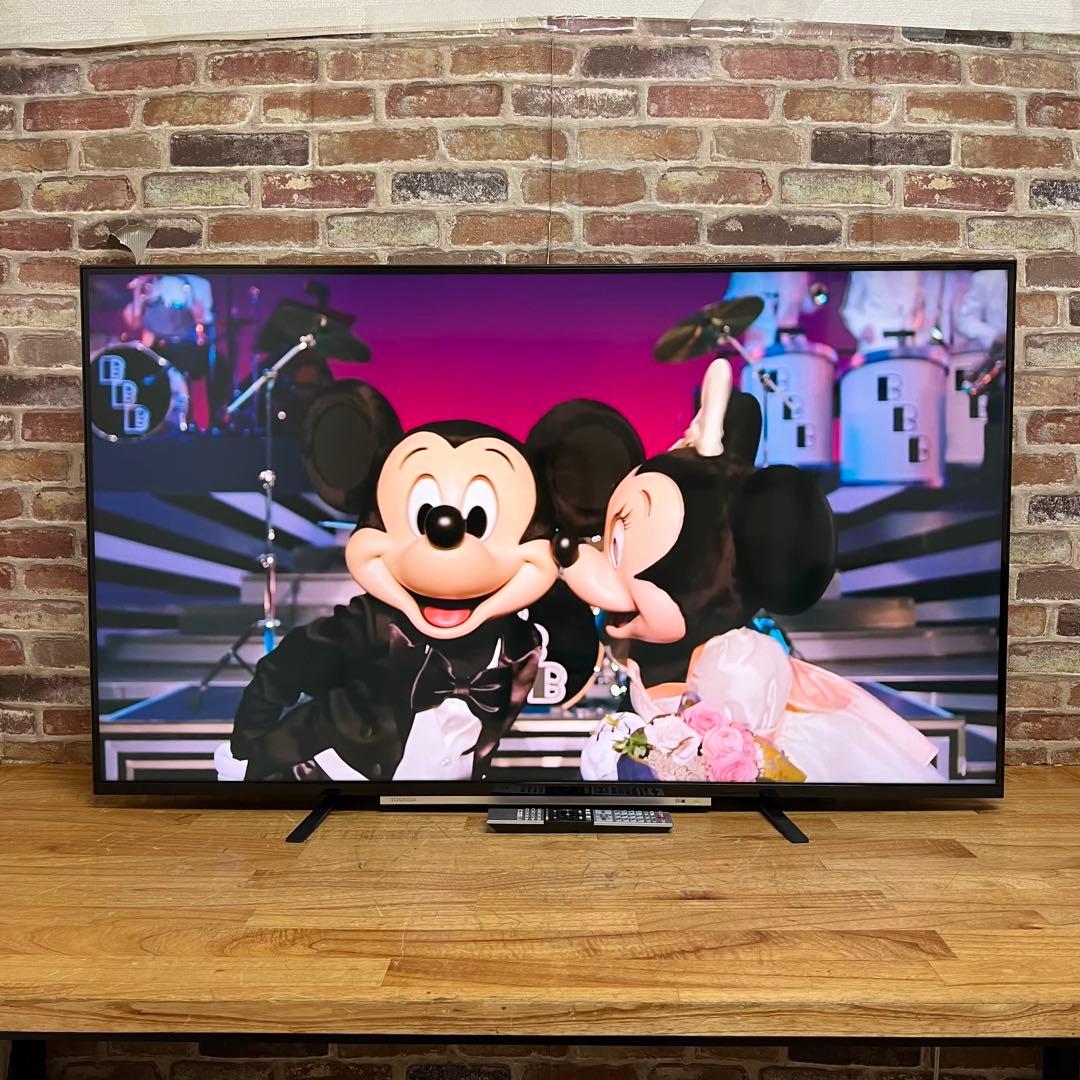 東芝 55V型 4Kチューナー内蔵 液晶テレビ レグザ 55M520X W録画○