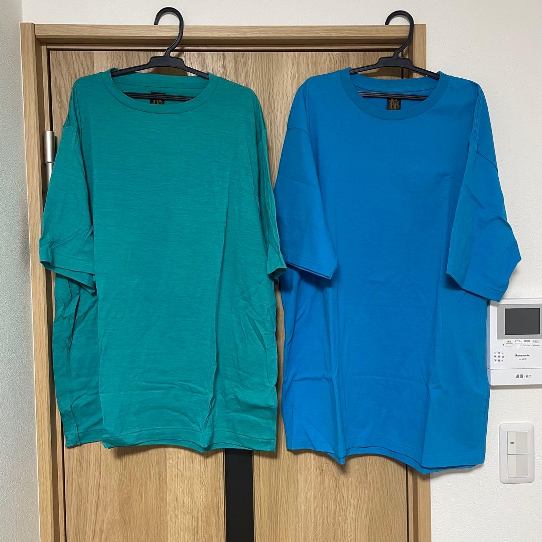 バトナー　半袖　ブルー　2枚セット　batoner