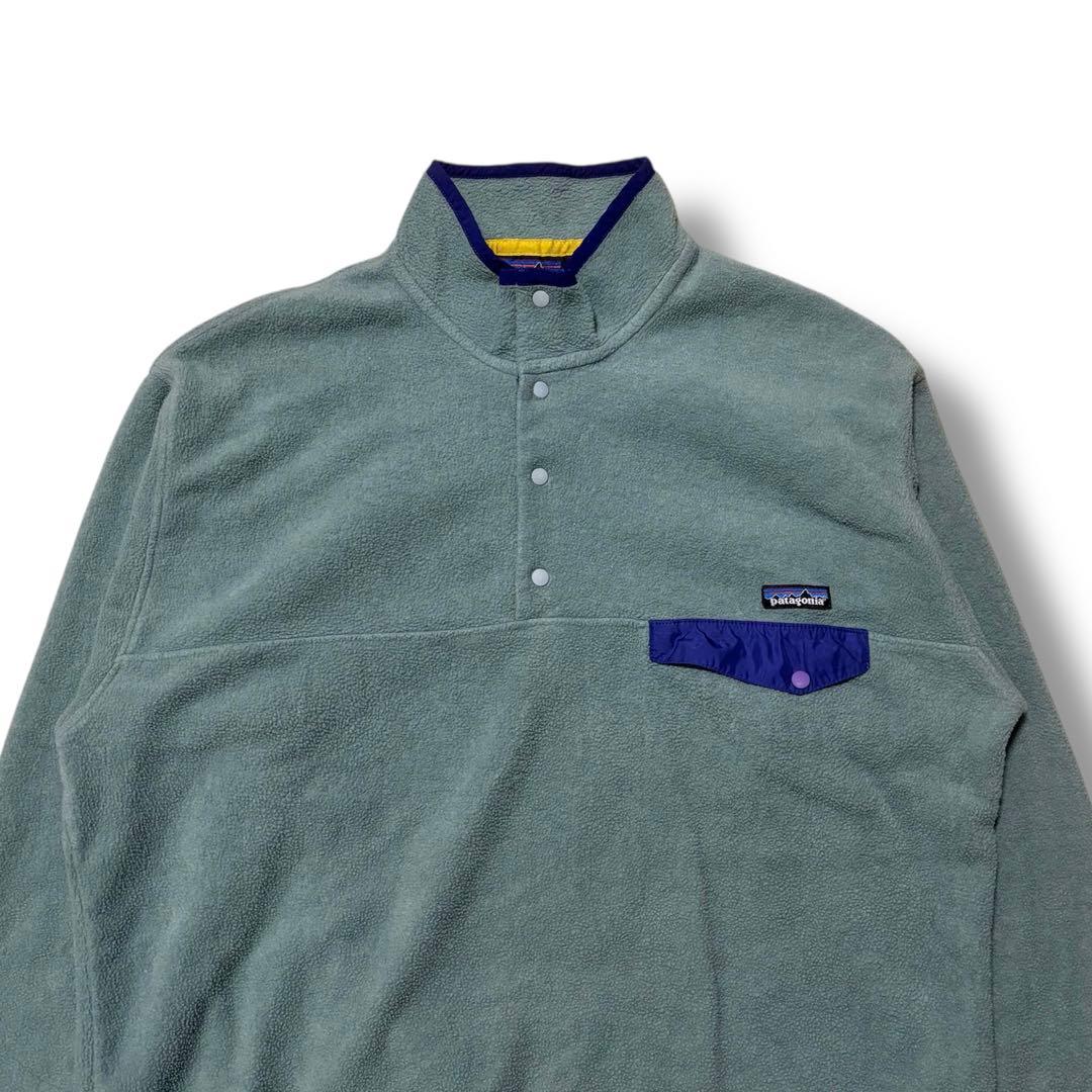 1990s 激XL レア色 Patagonia パタゴニア スナップT シンチラ