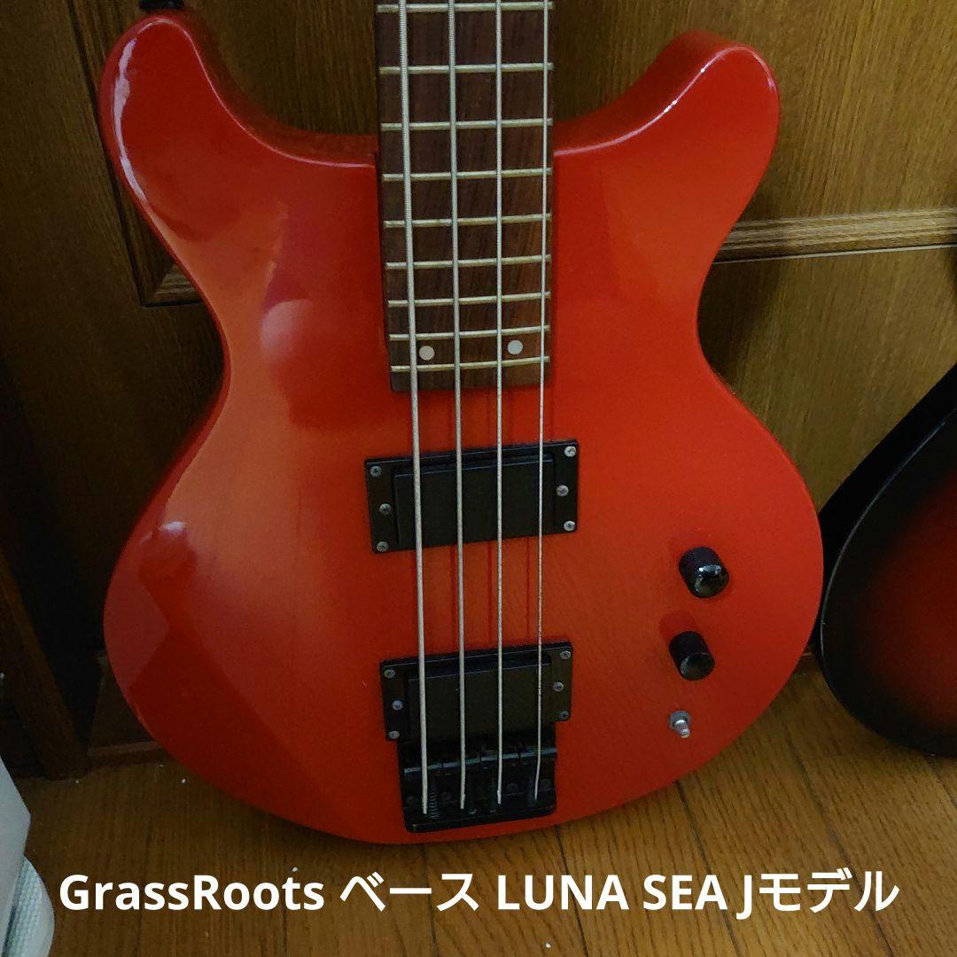 ス*ト様 GrassRoots エレキベース　ギター　 レッド
