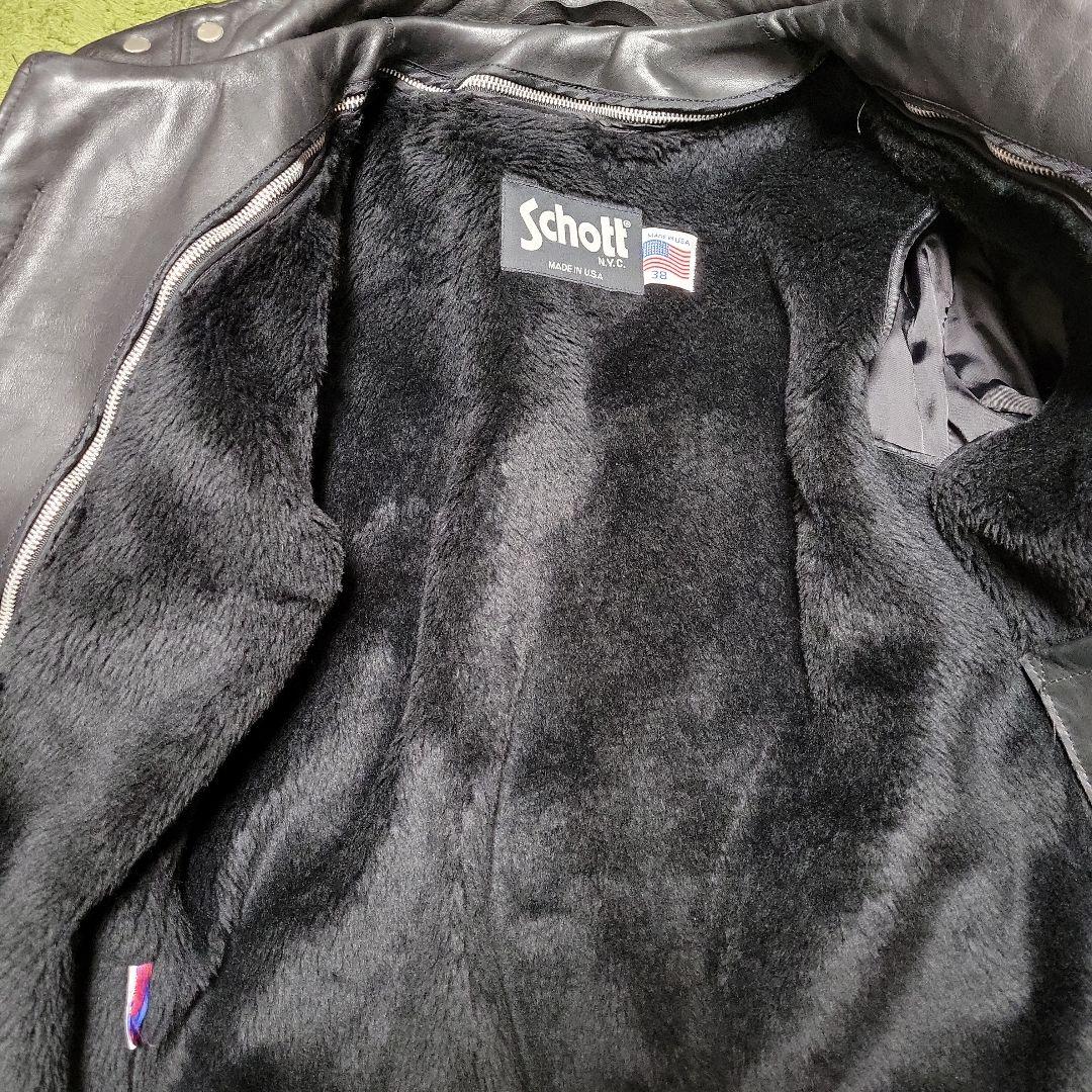 Schott シングルライダースジャケット