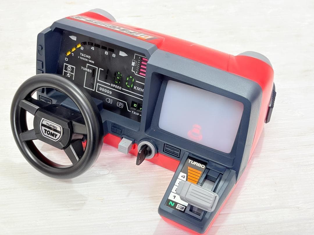 TOMY トミー NEW ドライビングターボ 当時物 昭和レトロ①
