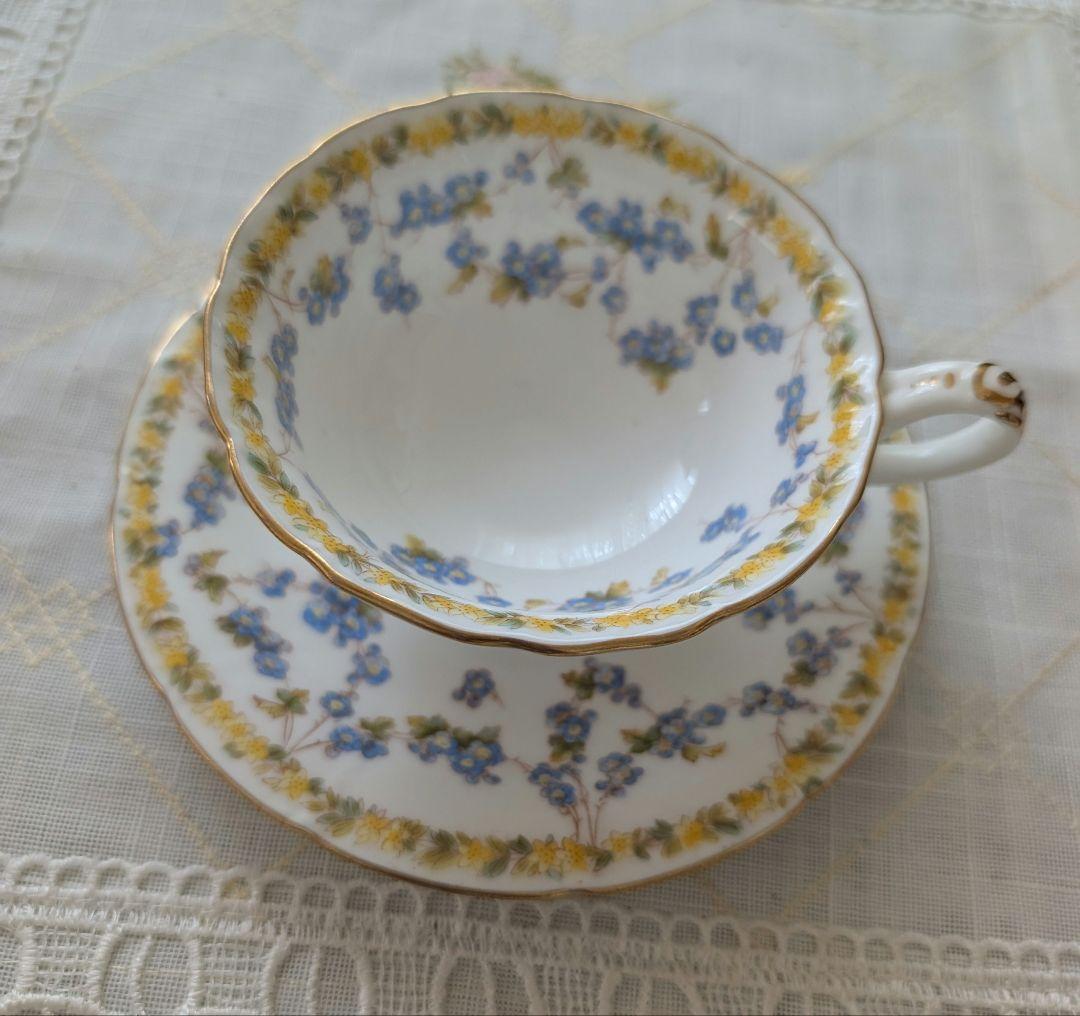 アンティーク ロイヤル・コールドン 素晴らしい カップ＆ソーサー
