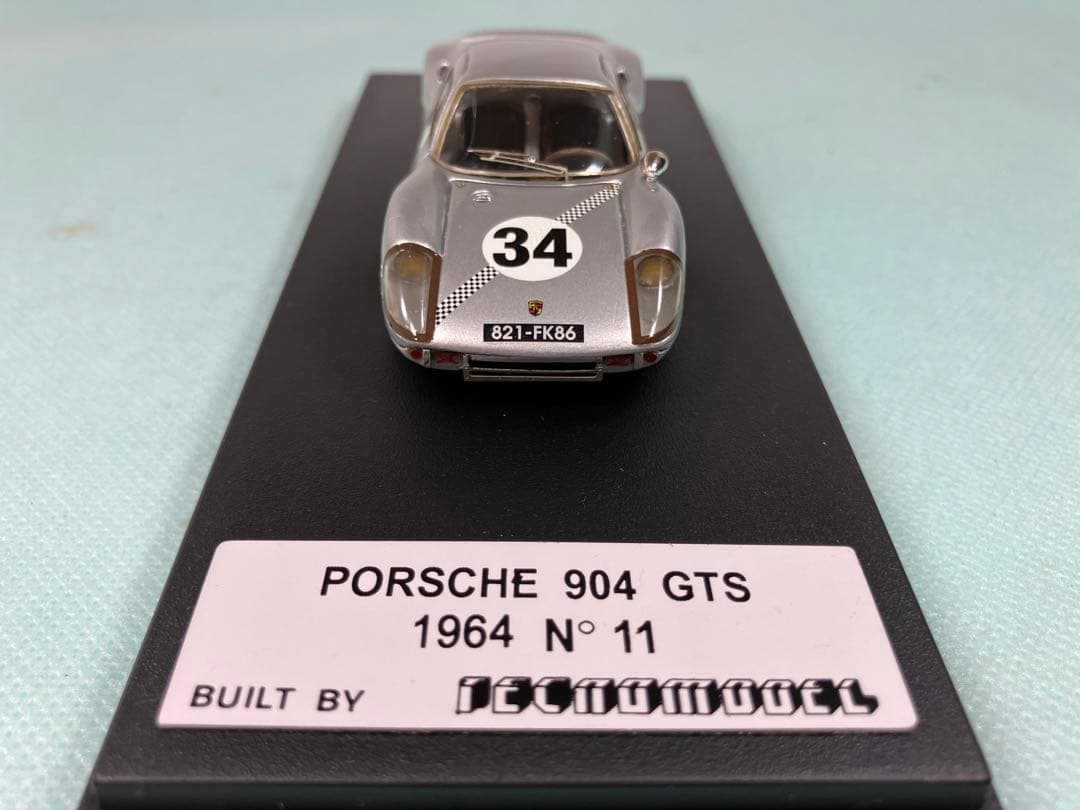 tecno model ポルシェ　９０４ＧＴＳ　１９６４年ル・マン　No.３４