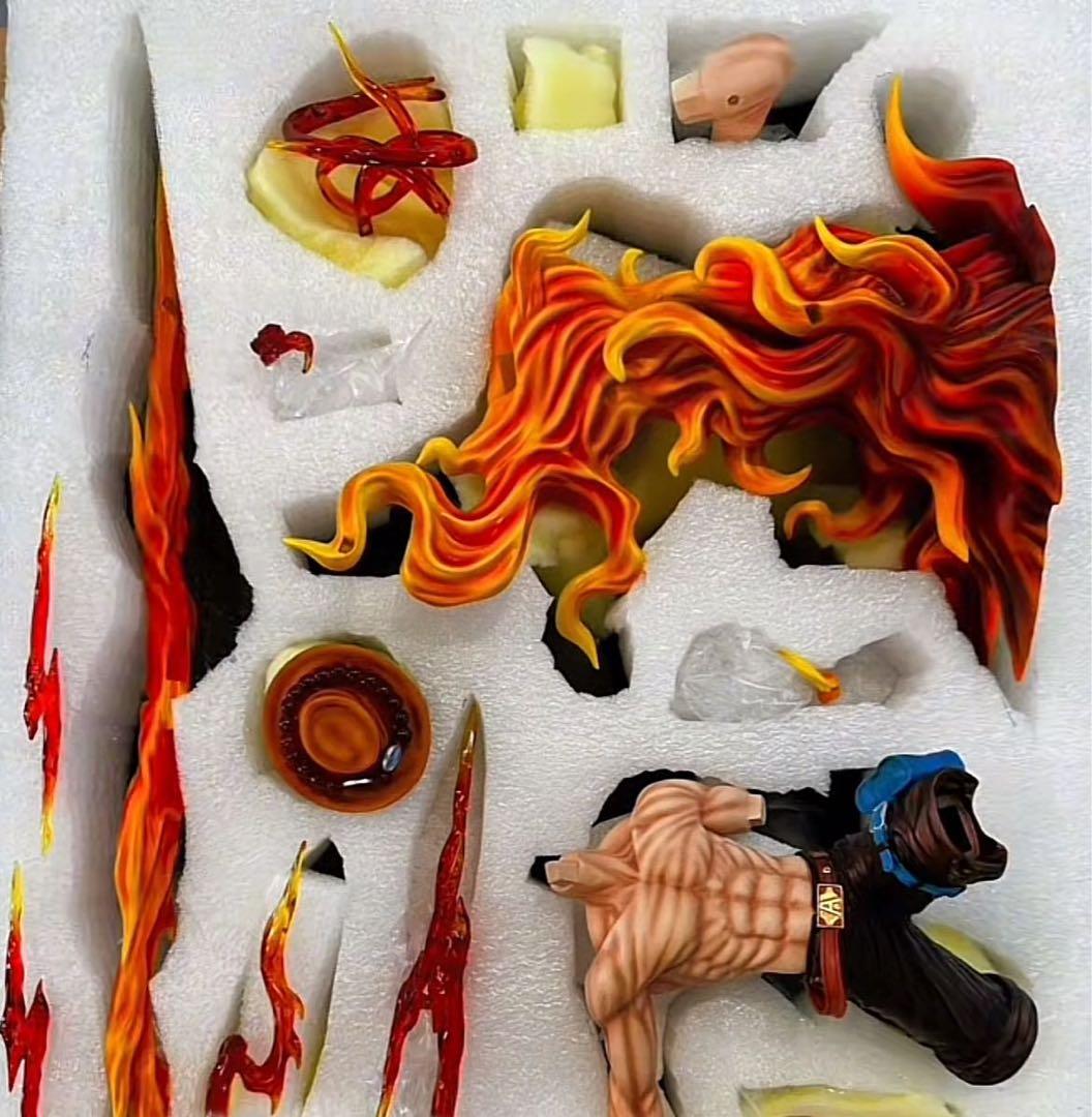 ONE PIECE  エース ガレージキット ガレキ スタチュー②①