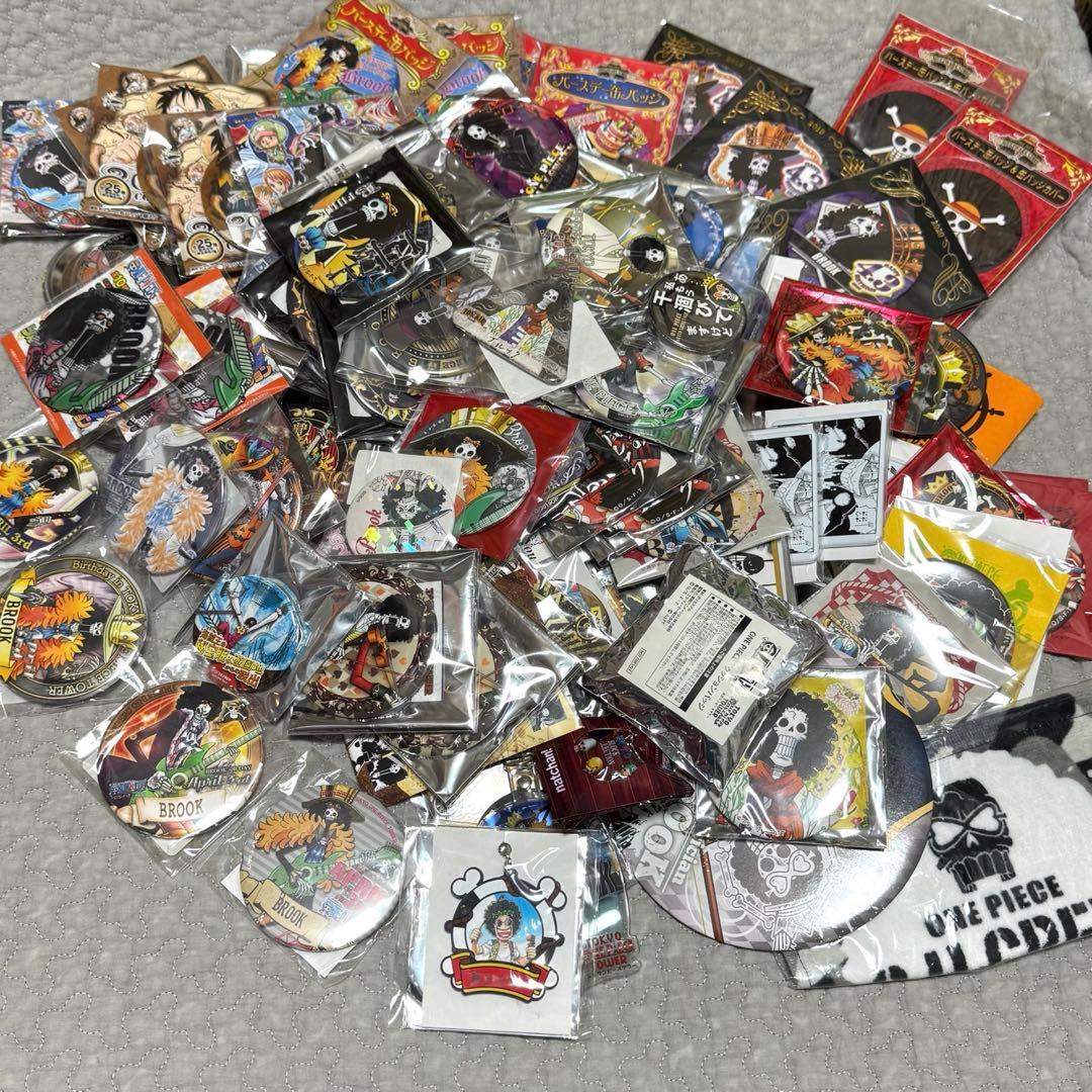 ONEPIECE ブルック 缶バッジ まとめ売り