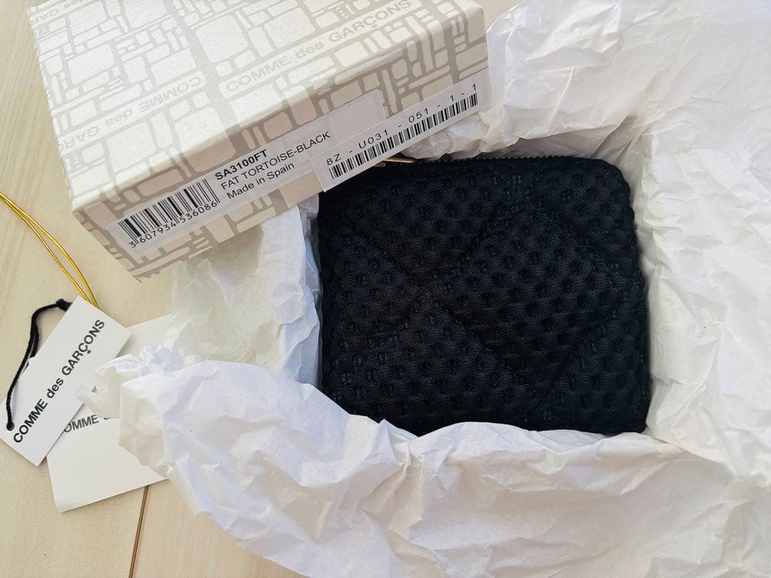 COMME des GARÇONS L字ケース 財布 SA3100FT 黒