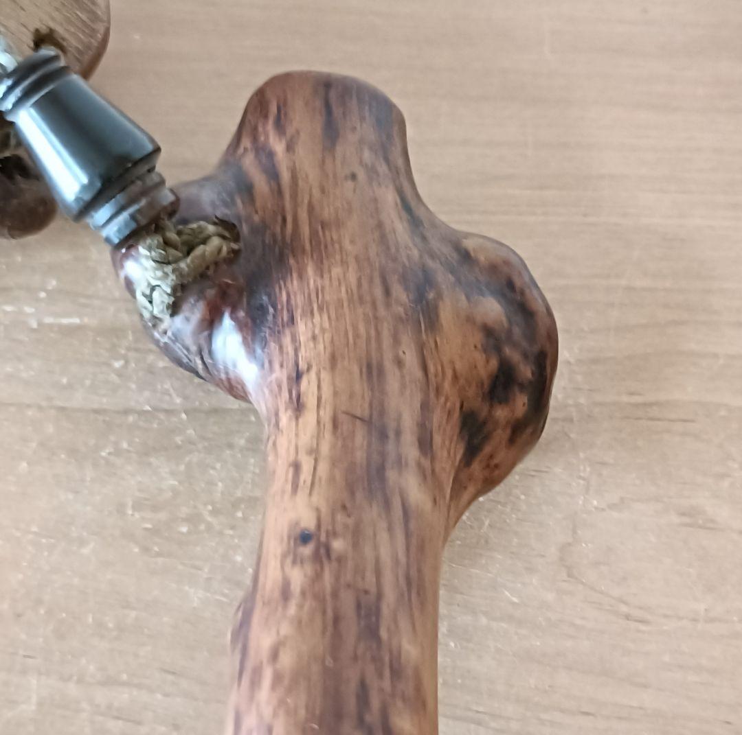 【提物】煙管 煙草入れ 煙草入れ 骨董 喫煙具 時代物　木製提物