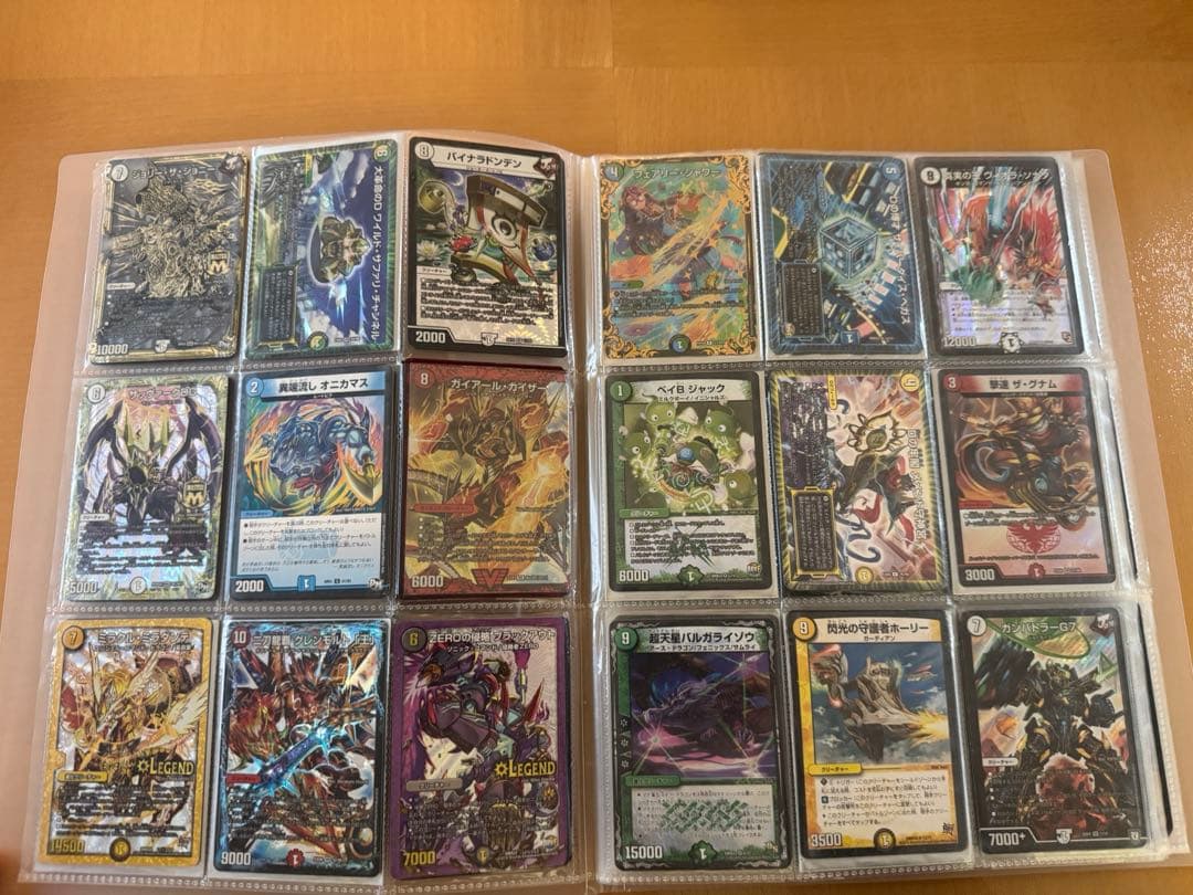 【デュエルマスターズ】引退品　まとめ売り デッキ6個➕キラカード＆ノーマルカード