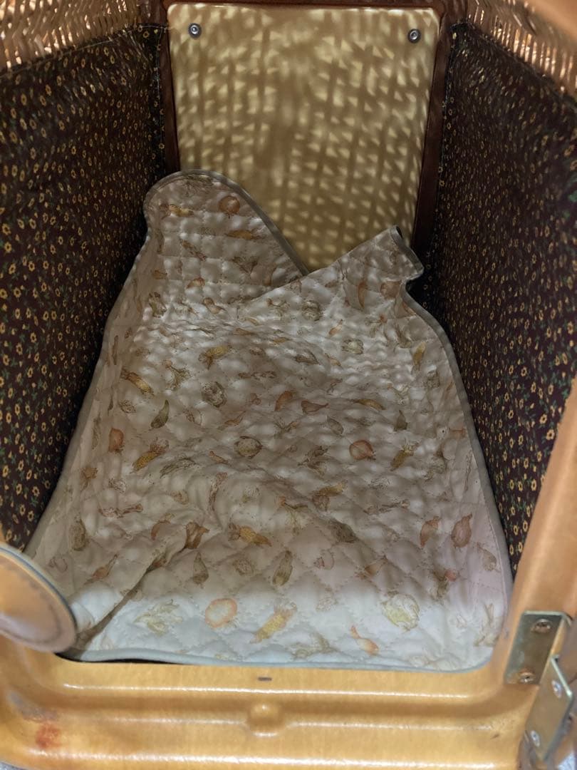 昭和 レトロ アンティーク ペットキャリー