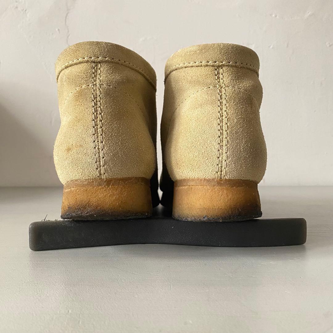 CLARKS Wallabee クラークス　ワラビー　 ベージュ スエード　8