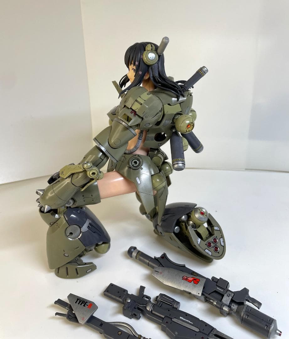 DIY作品：玄武 フレームアームズのメカ少女 （ワンオフ）