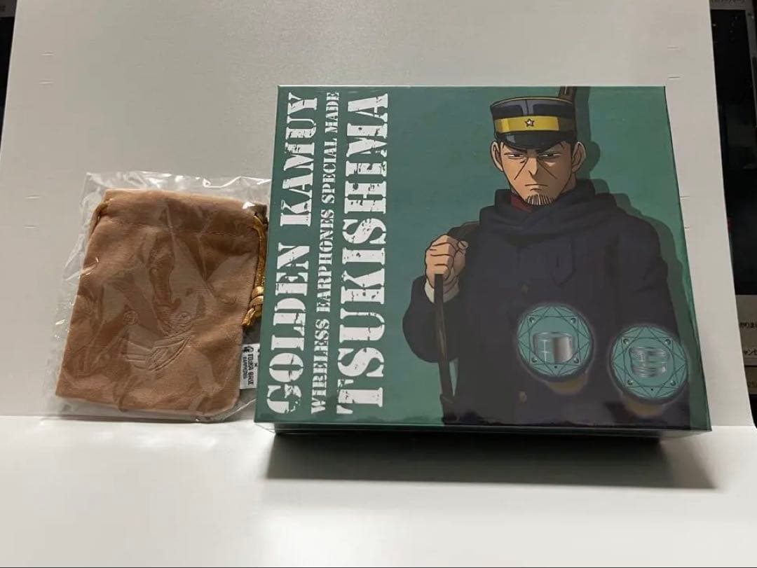 【新品未開封】ゴールデンカムイ月島TOoKA BASEコラボイヤホン　購入特典付