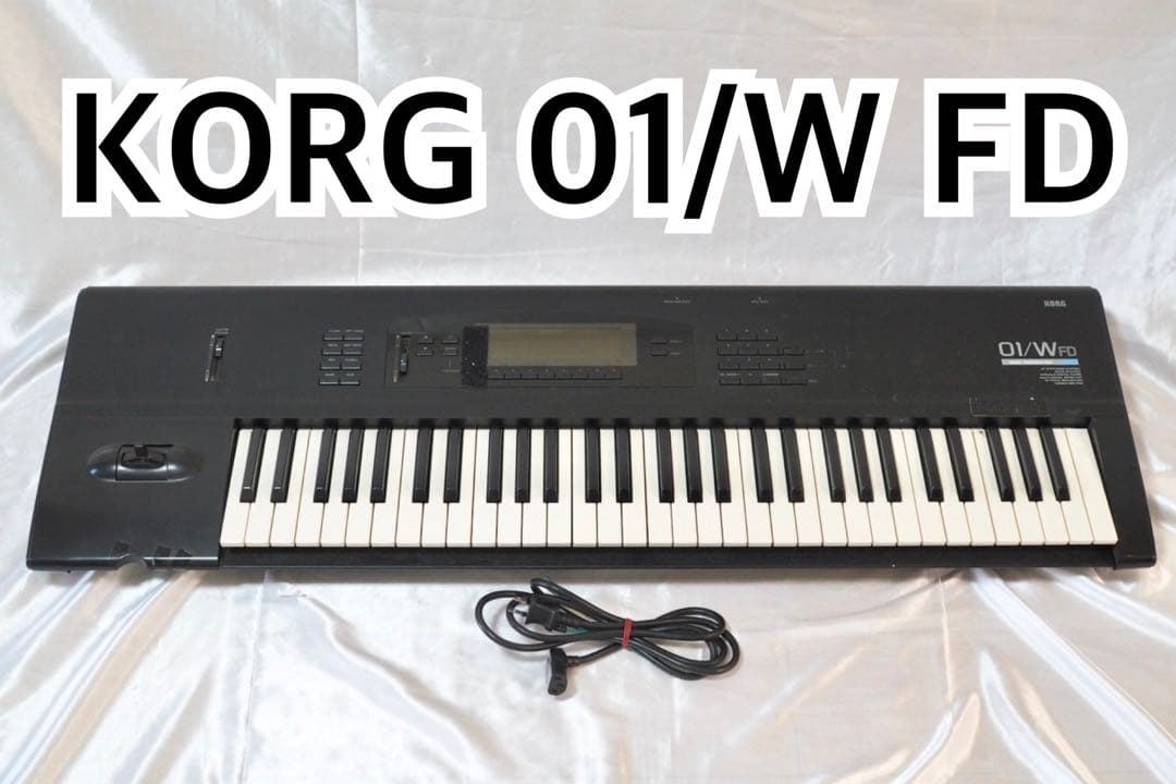 KORG コルグ 01/W FD 61鍵 シンセサイザー ワークステーション