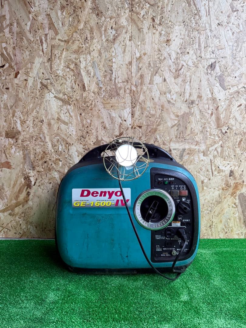 デンヨー インバーター発電機 GE-1600SS-IV 防音 発電良好アウトドア