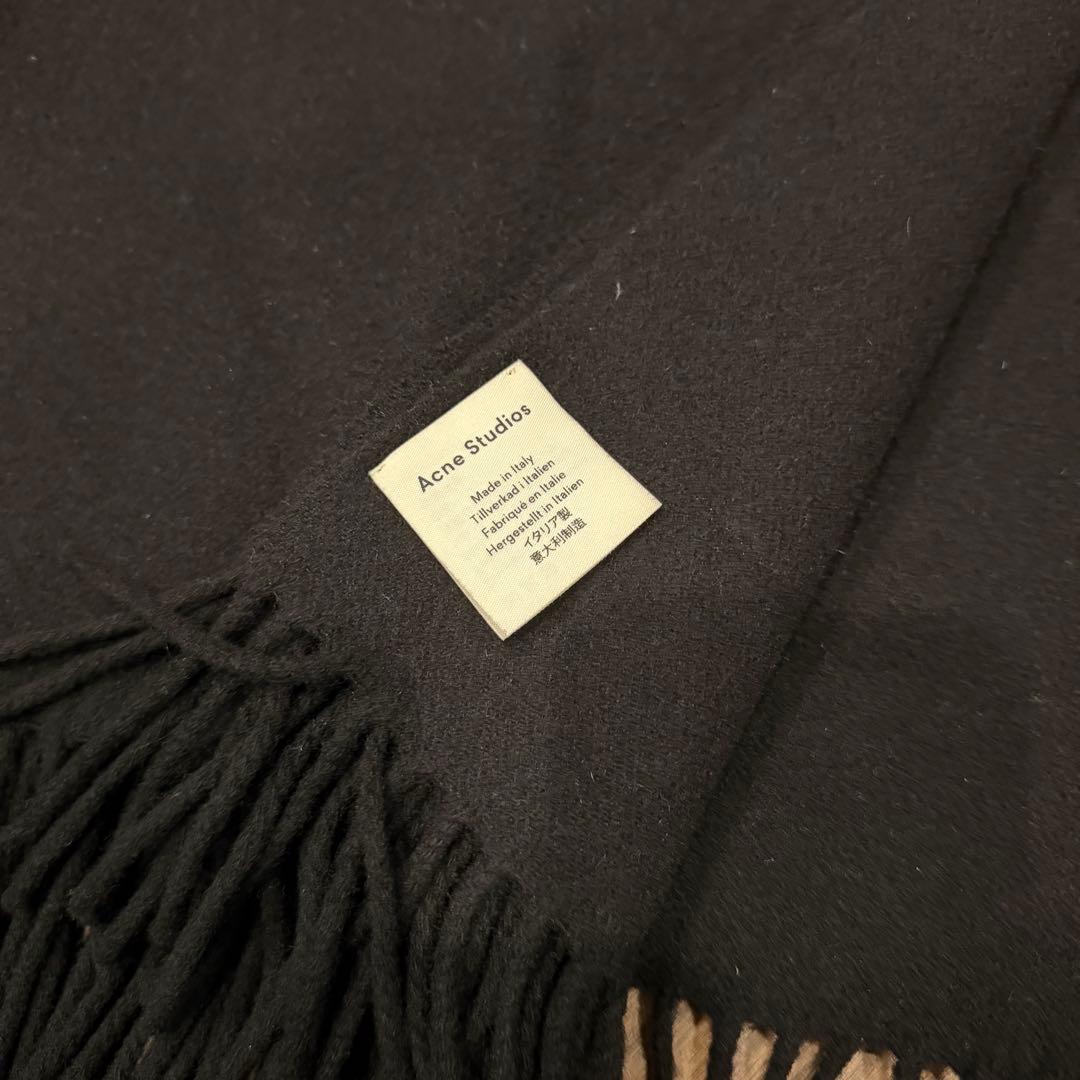 【即日発送】Acne Studios マフラー ストール ブラック