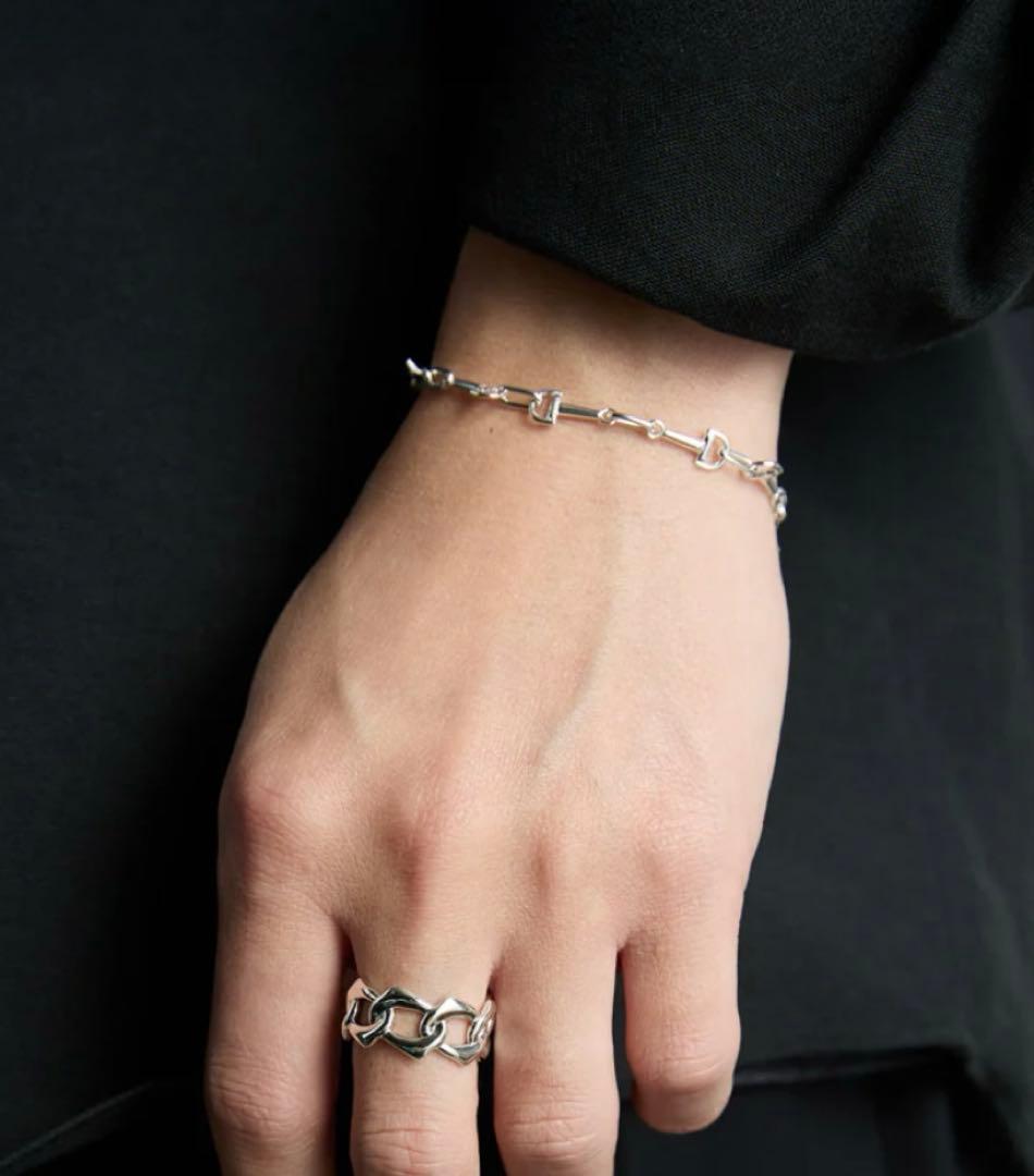 XOLO ホース ビット リンク ブレスレット　ショロ　シルバー925