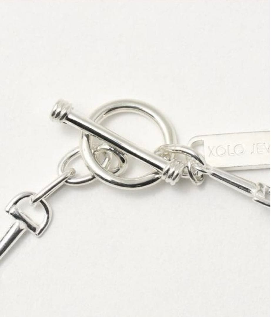 XOLO ホース ビット リンク ブレスレット　ショロ　シルバー925