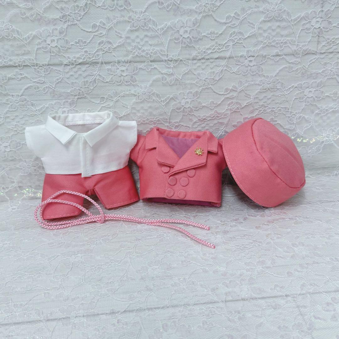 (-ω-ゞあい⌒☆様　はぴぬい　ぬい服　キンプリ　ピンクコーデ
