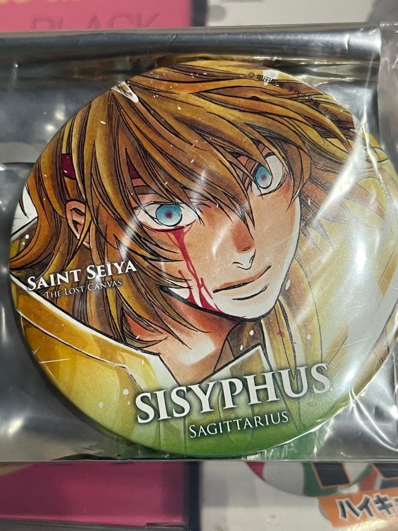 聖闘士星矢　冥王神話　トレーディング缶バッジ